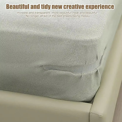 4Pcs Heavy Duty Bedsheet Corner Tightener Clips High-Quality Materials Durable and Reliable Bed Sheet Grippers for Protectors