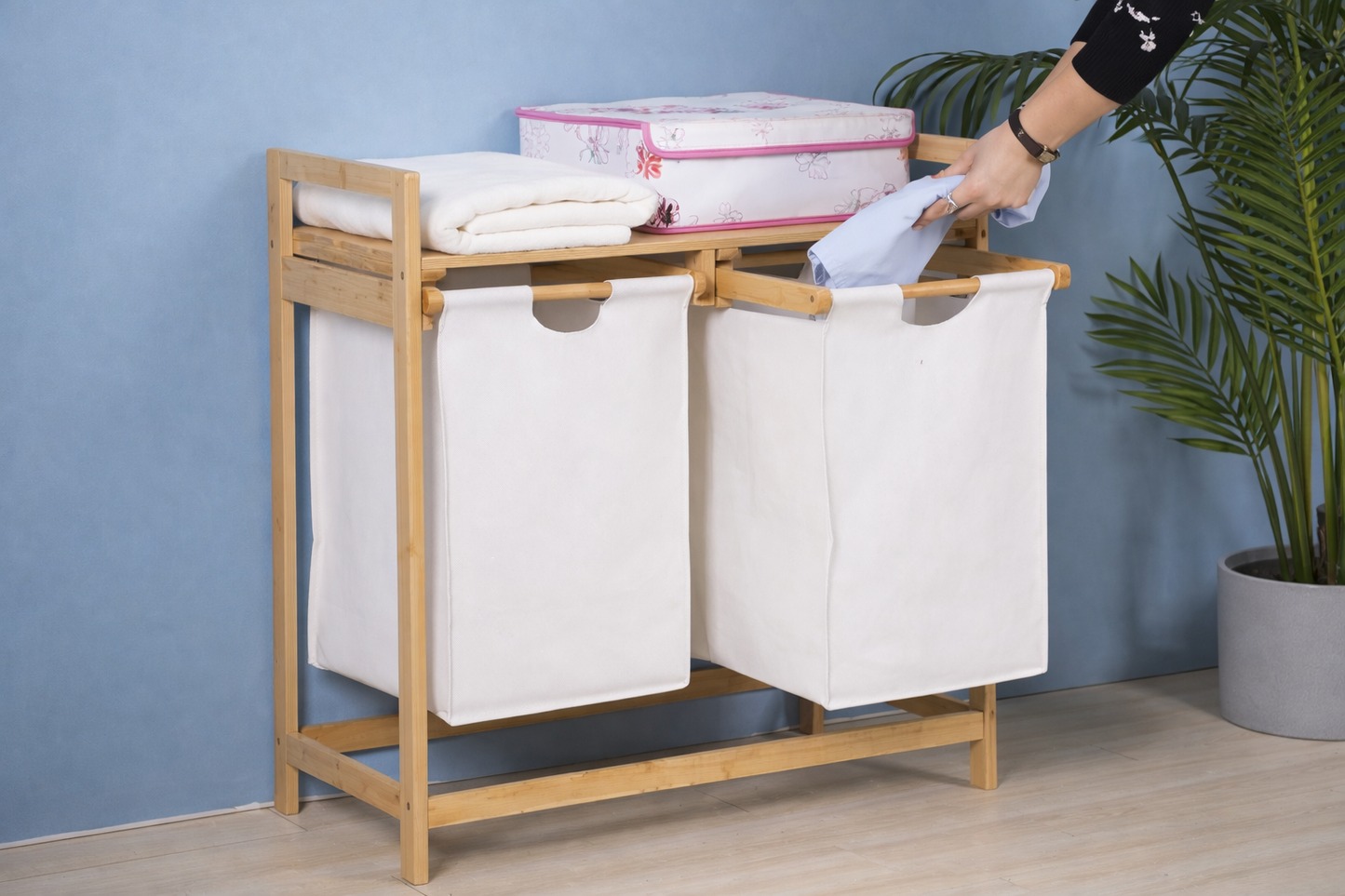 DualSort Laundry Basket