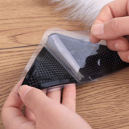 1-3Set Carpet Non-Slip Sticker Reusable Washable anti Curling Carpet Patch Fixed Stickers Floor Rug Mat Tape Gripper Corner Pad